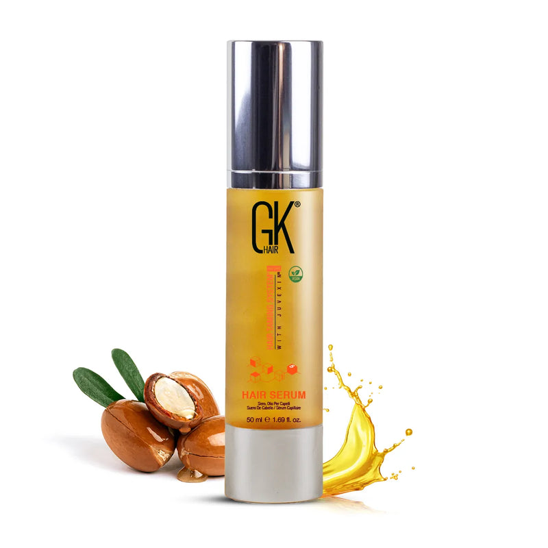 GK Hair Argan Oil Serum 50ml with a white background