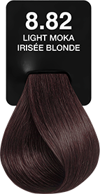 8.82 Light Moka Irisee Blonde