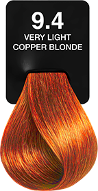 9.4 Very Light Copper Blonde